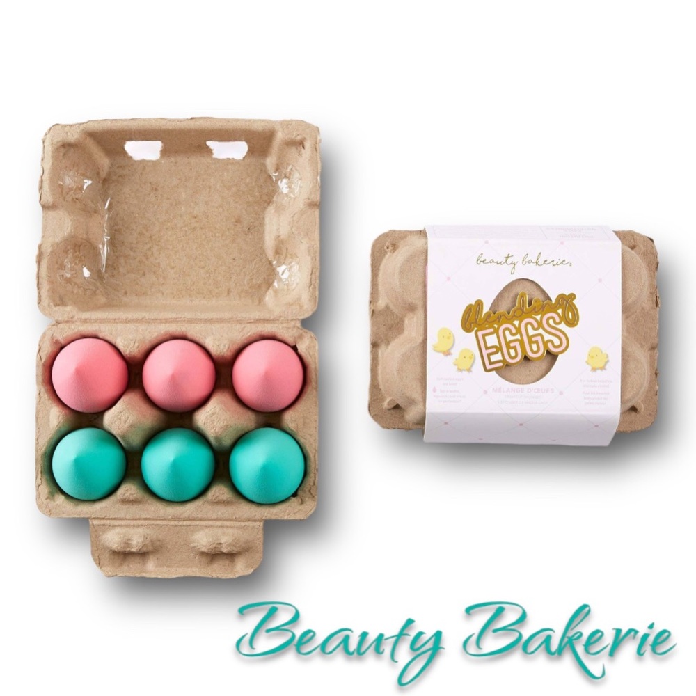 Beauty Bakerie Blending Egg Beauty Sponges Non-Laytex 6pk New